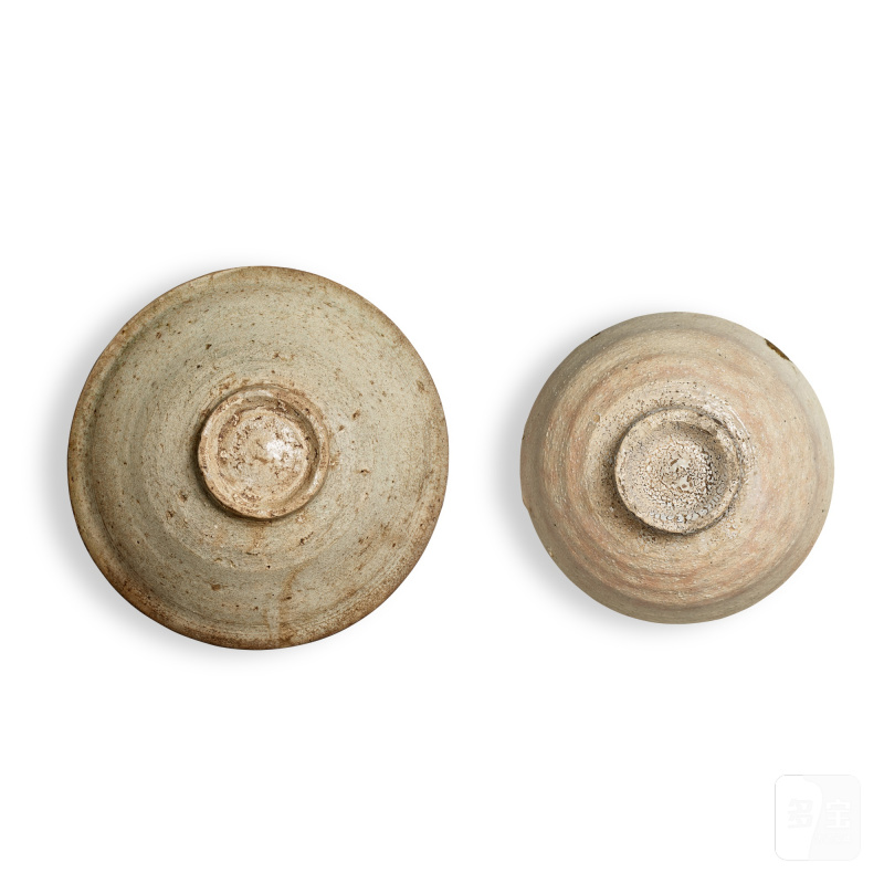 Two ido tea bowls, Korea, Joseon dynasty, 16th - 20th century | 韓國 朝鮮王朝 十六至二十世紀 井戶茶盌兩件 - 图4